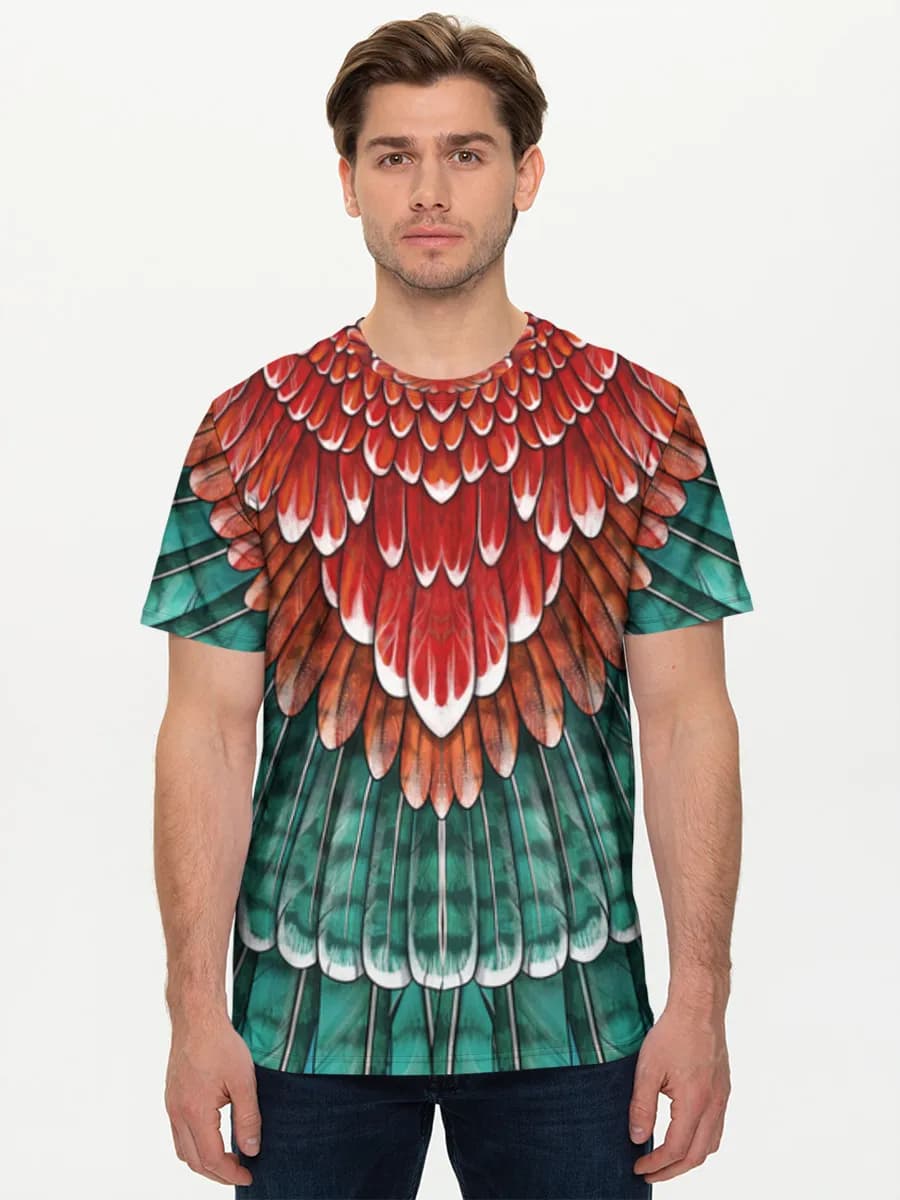 Men's basic cotton T-shirt