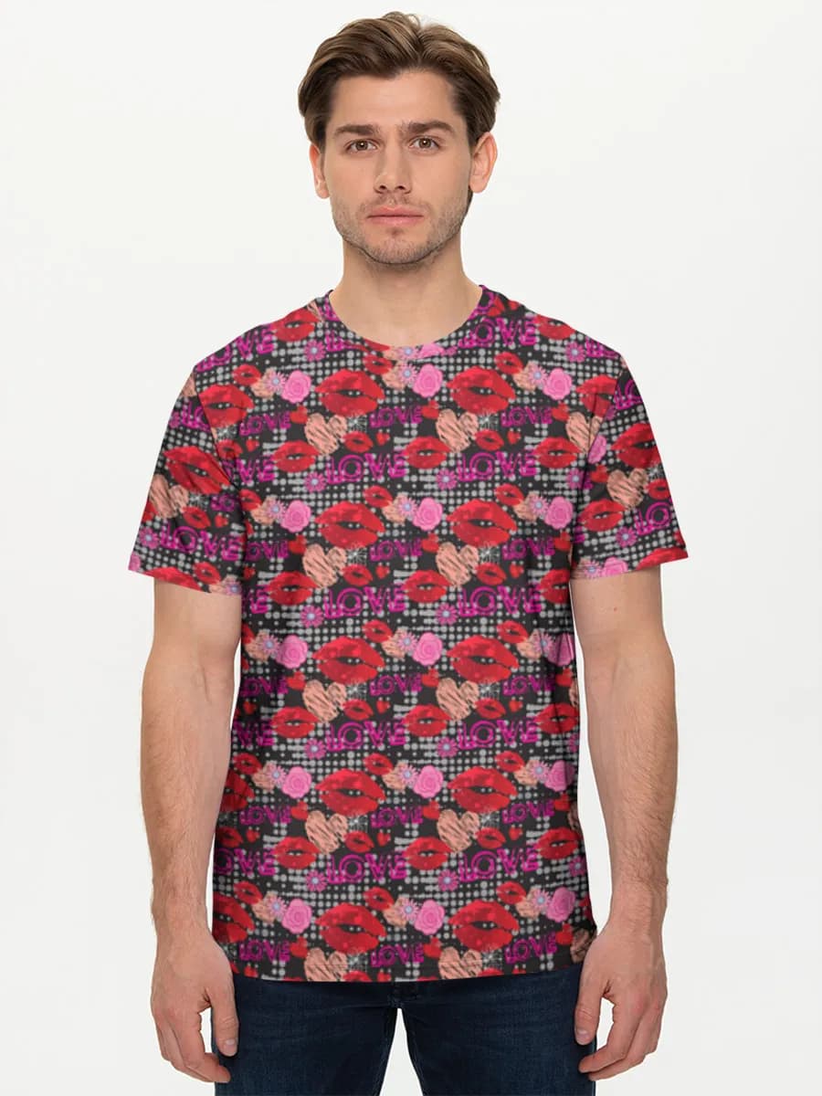 Men's basic cotton T-shirt