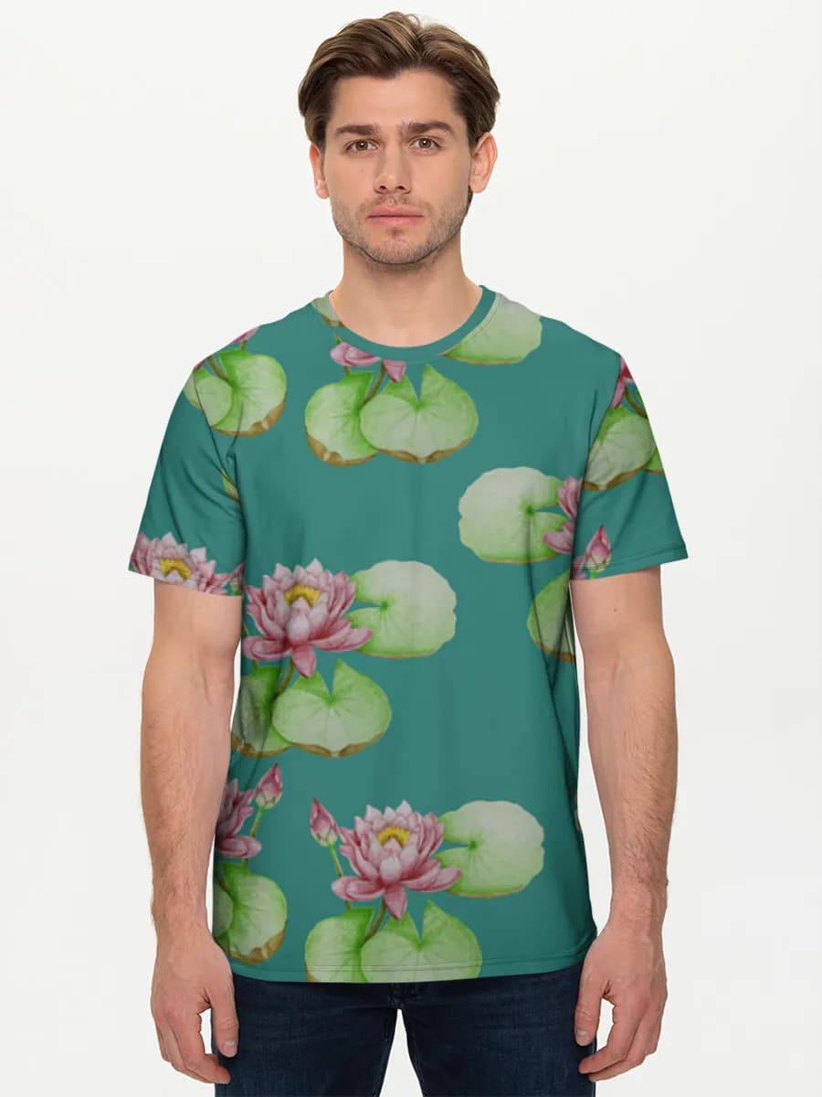 Men's basic cotton T-shirt