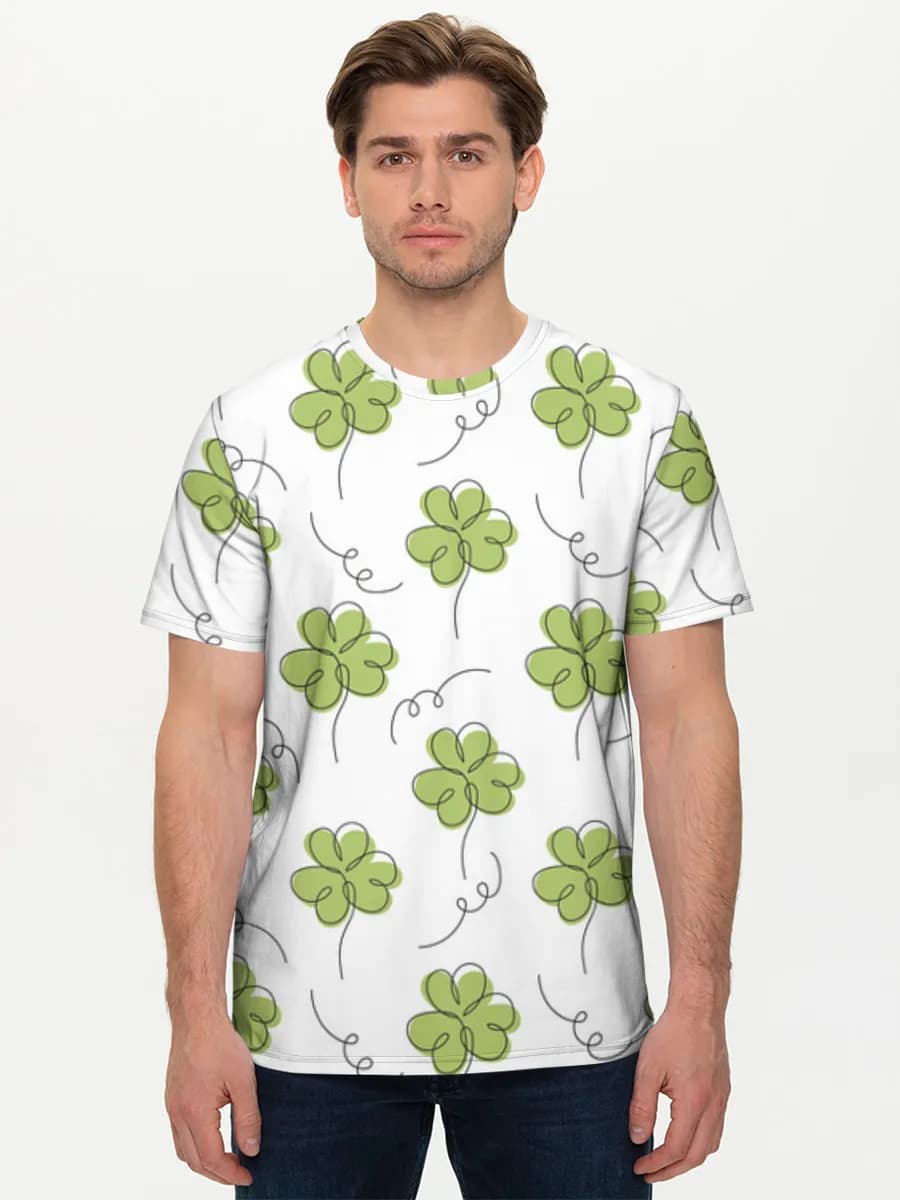 Men's basic cotton T-shirt