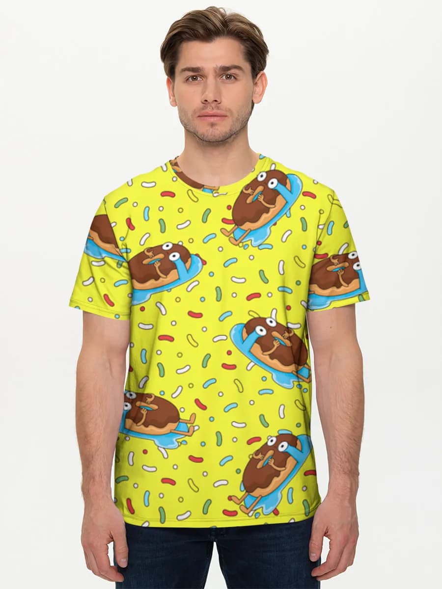 Men's basic cotton T-shirt