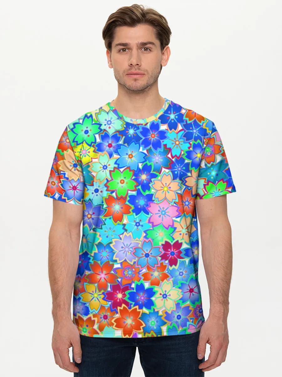 Men's basic cotton T-shirt