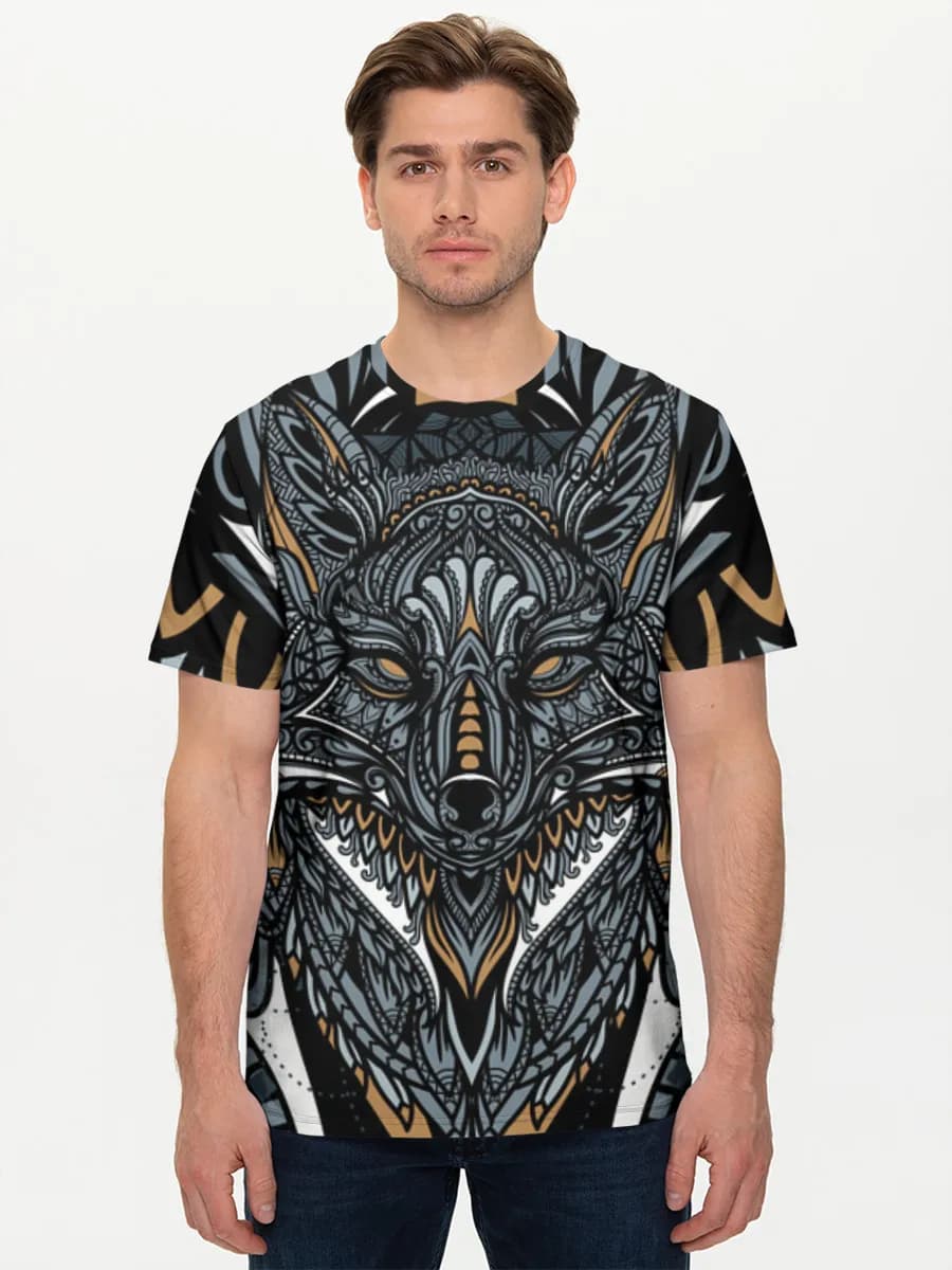 Men's basic cotton T-shirt