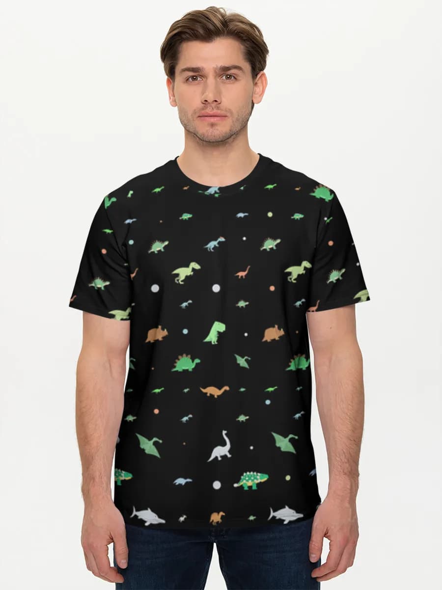 Men's basic cotton T-shirt