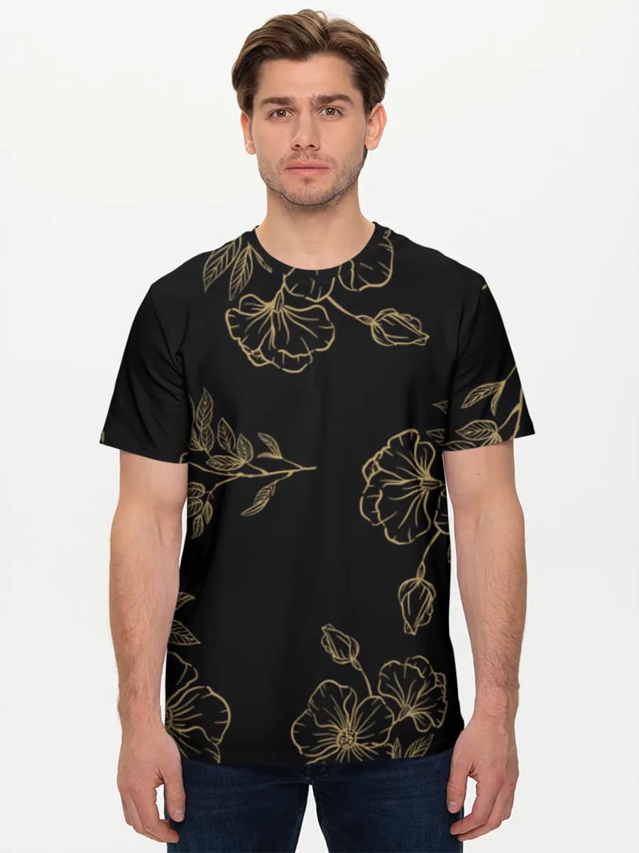 Men's basic cotton T-shirt