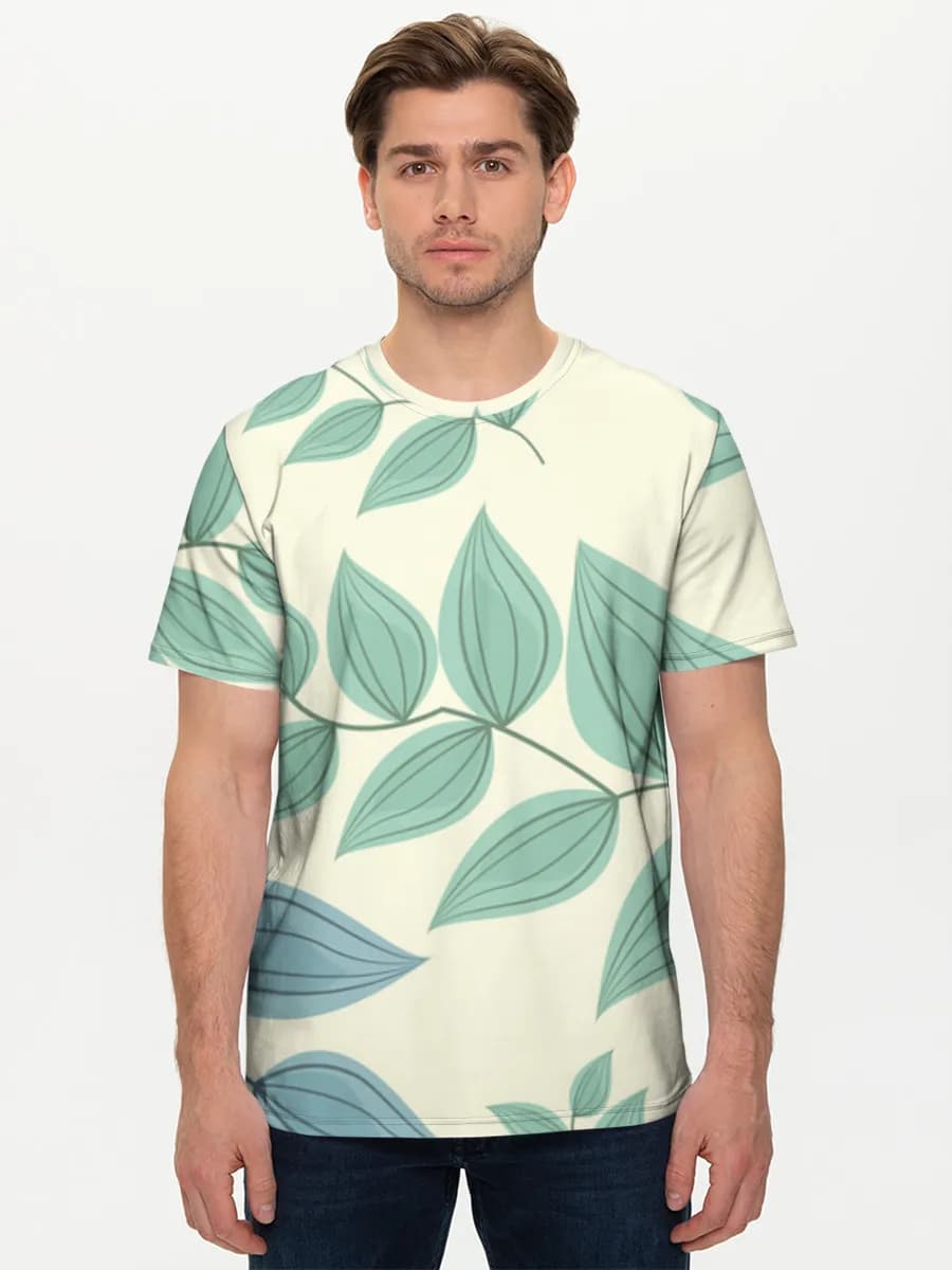 Men's basic cotton T-shirt