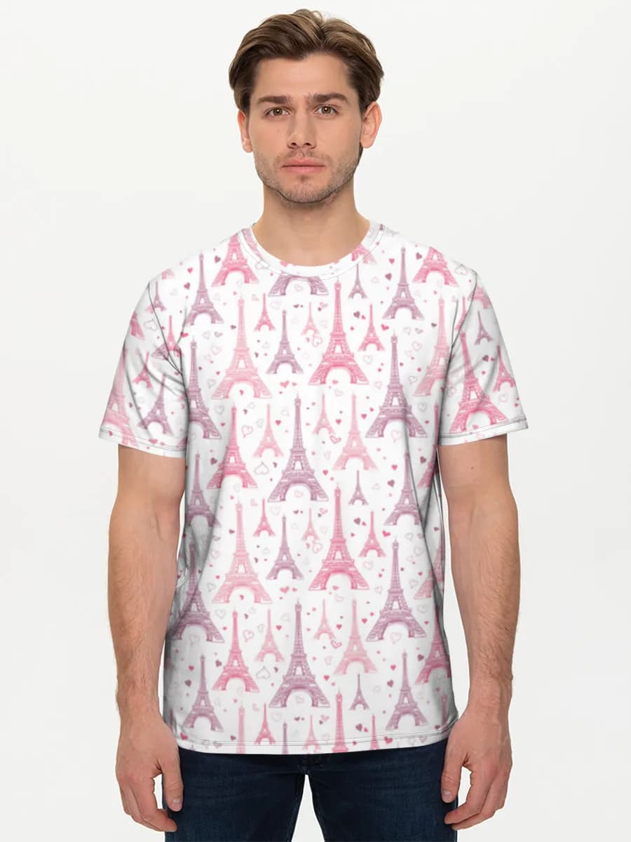 Men's basic cotton T-shirt