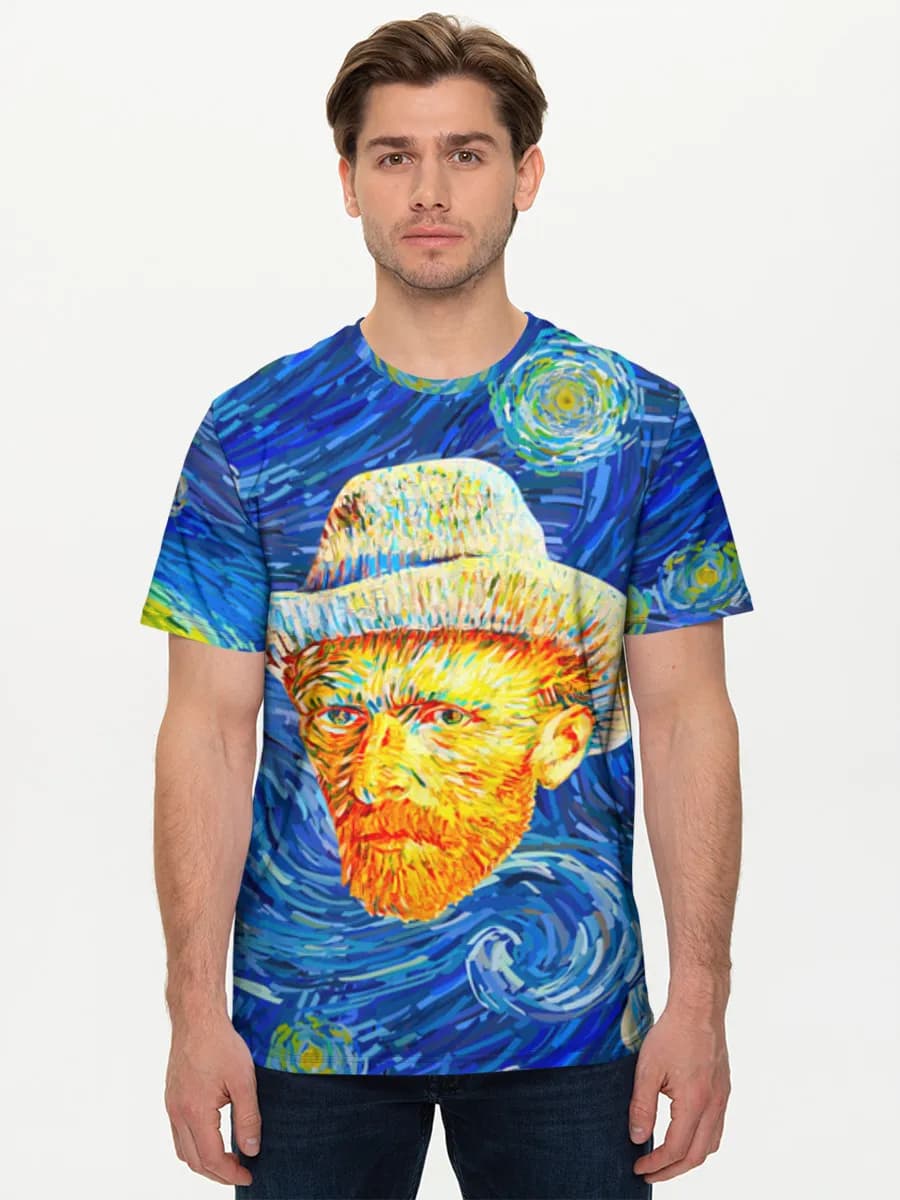 Men's basic cotton T-shirt