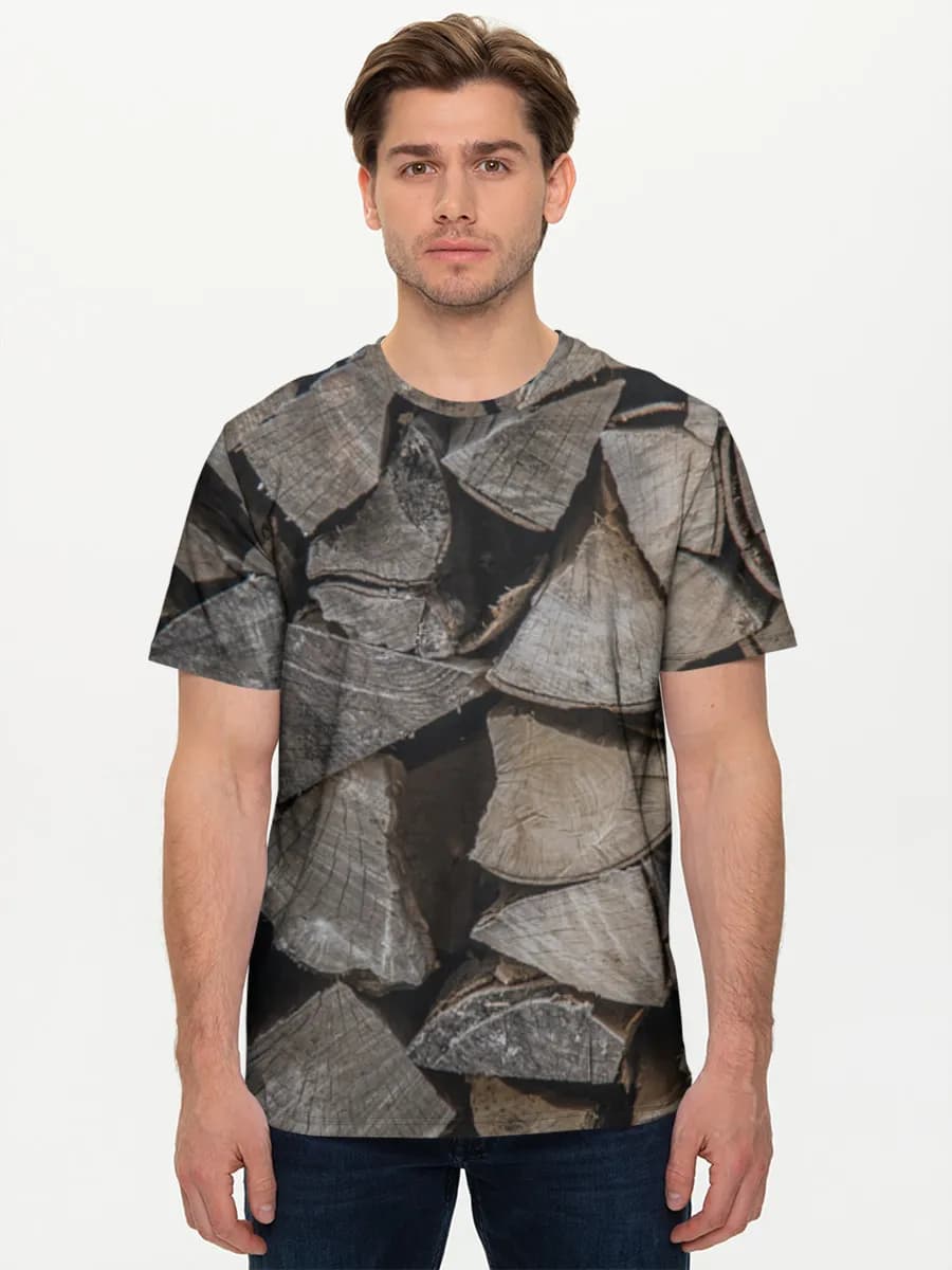 Men's basic cotton T-shirt