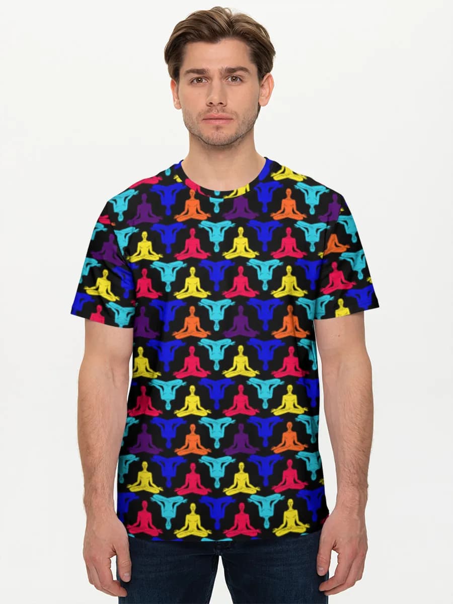 Men's basic cotton T-shirt