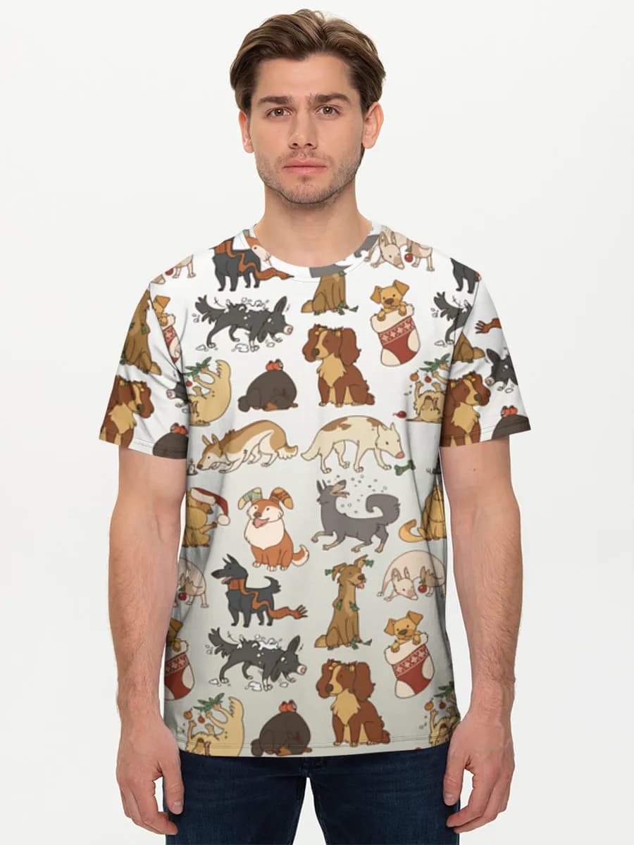 Men's basic cotton T-shirt