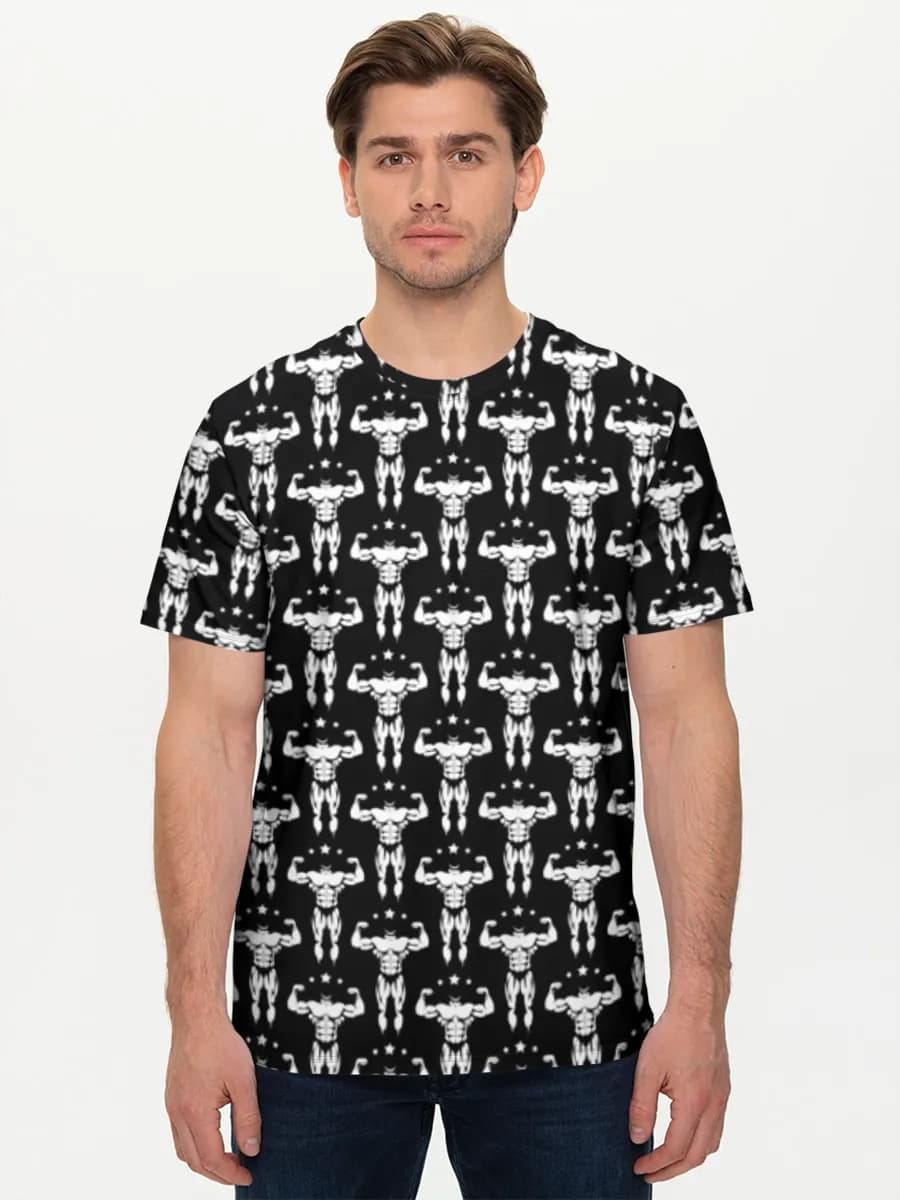 Men's basic cotton T-shirt