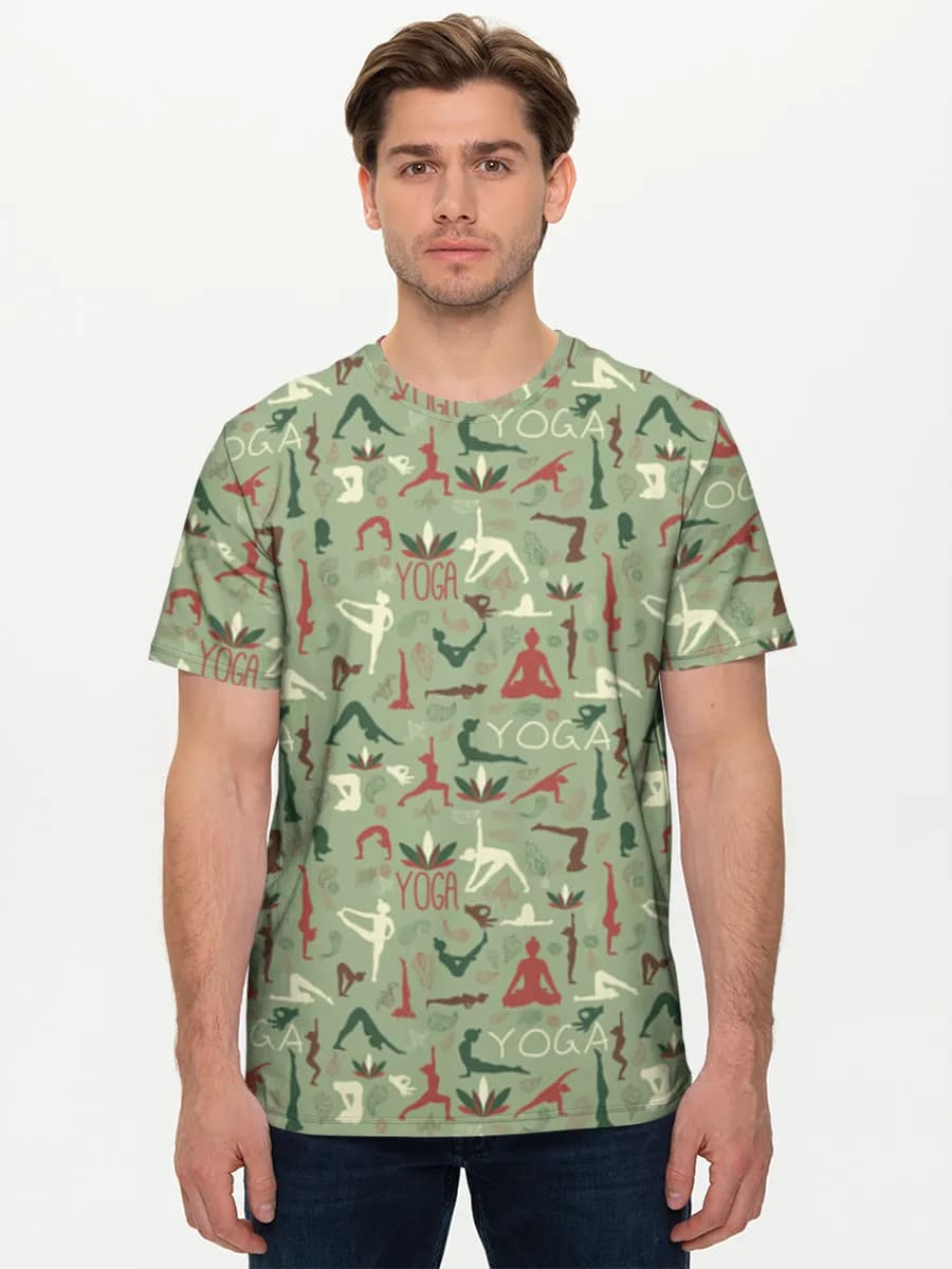 Men's basic cotton T-shirt