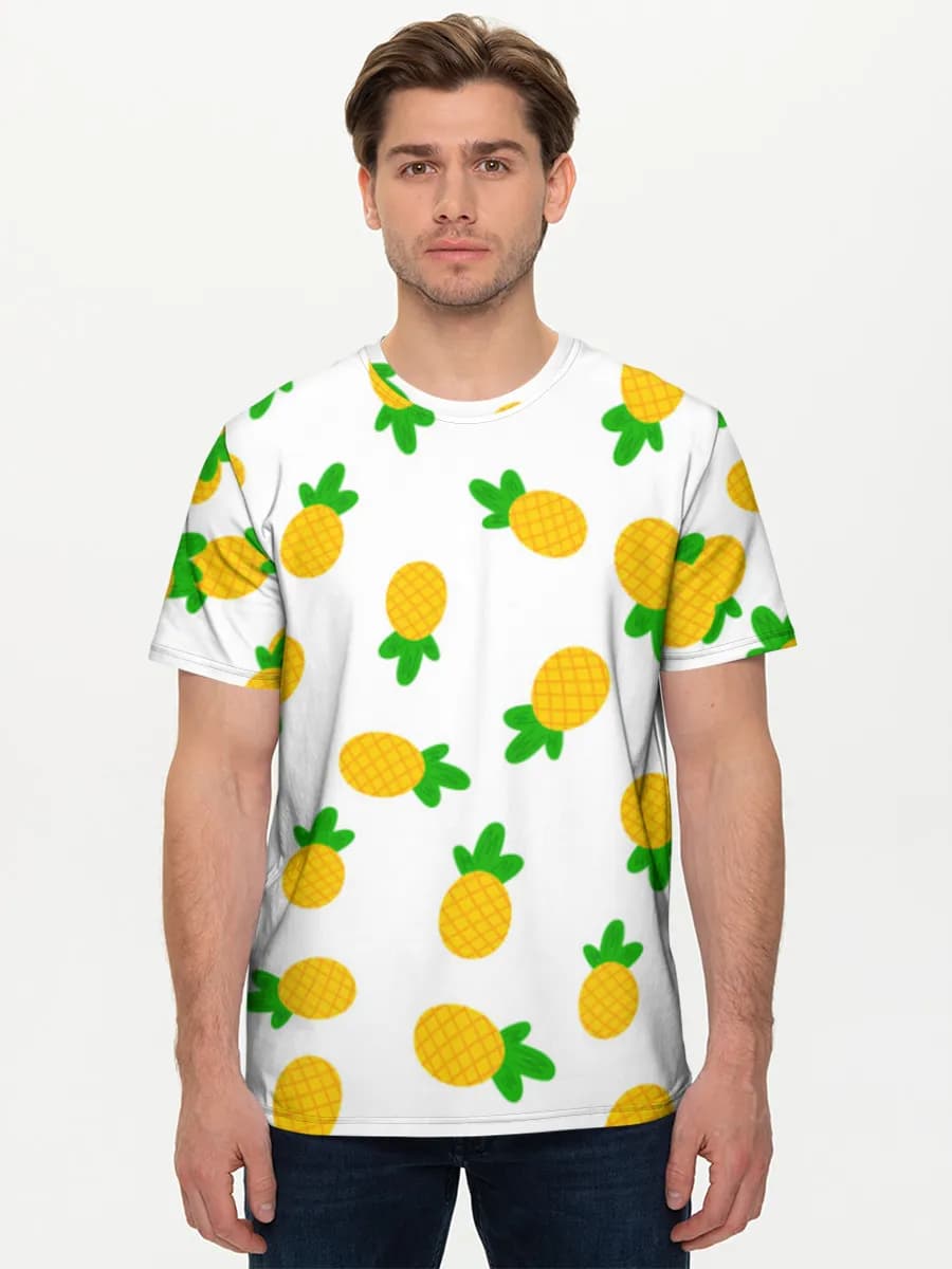 Men's basic cotton T-shirt