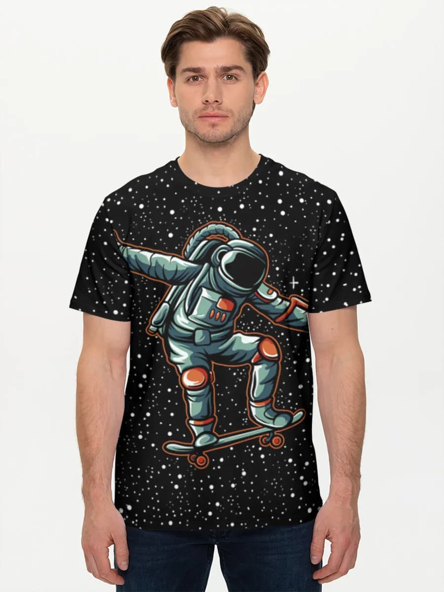 Men's basic cotton T-shirt
