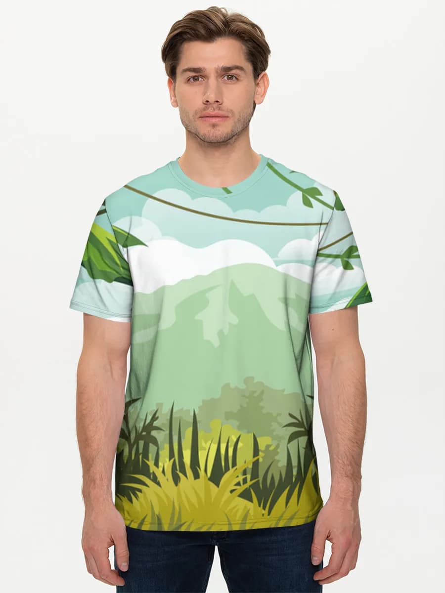 Tropical Jungle Landscape