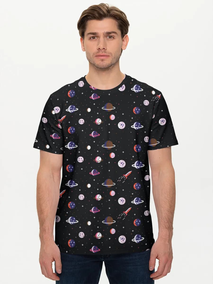Men's basic cotton T-shirt