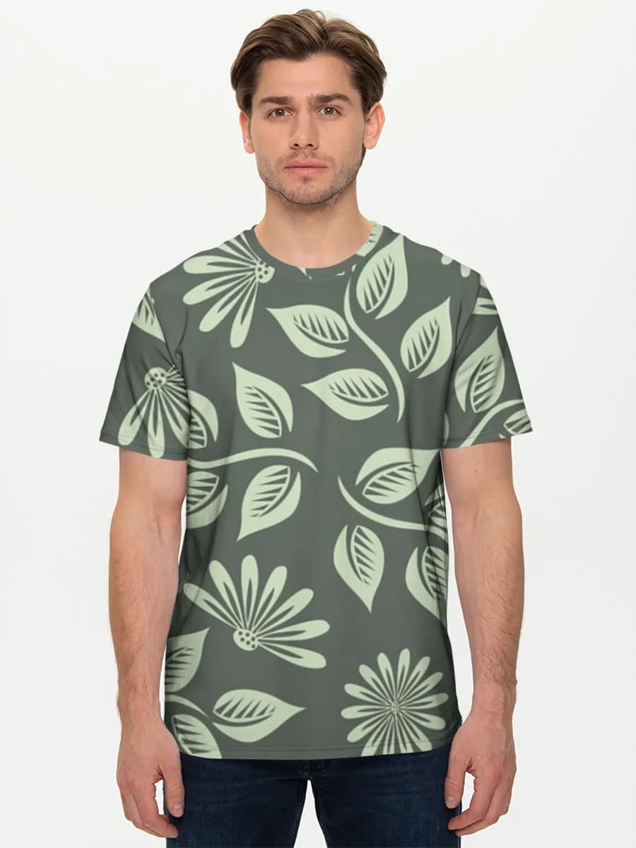 Men's basic cotton T-shirt