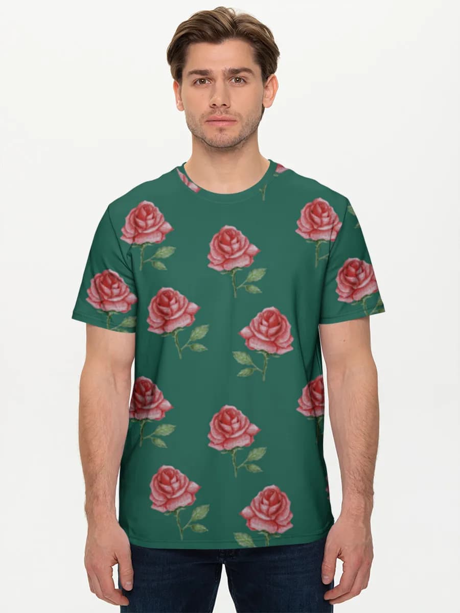 Men's basic cotton T-shirt