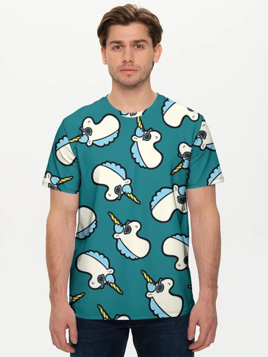 Men's basic cotton T-shirt