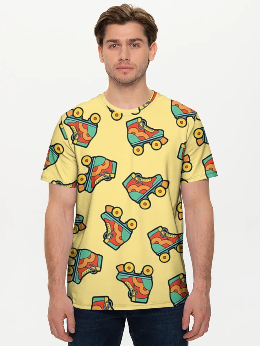Men's basic cotton T-shirt
