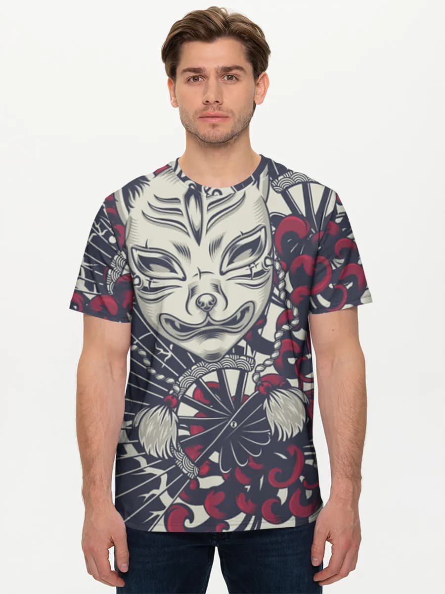 Men's basic cotton T-shirt