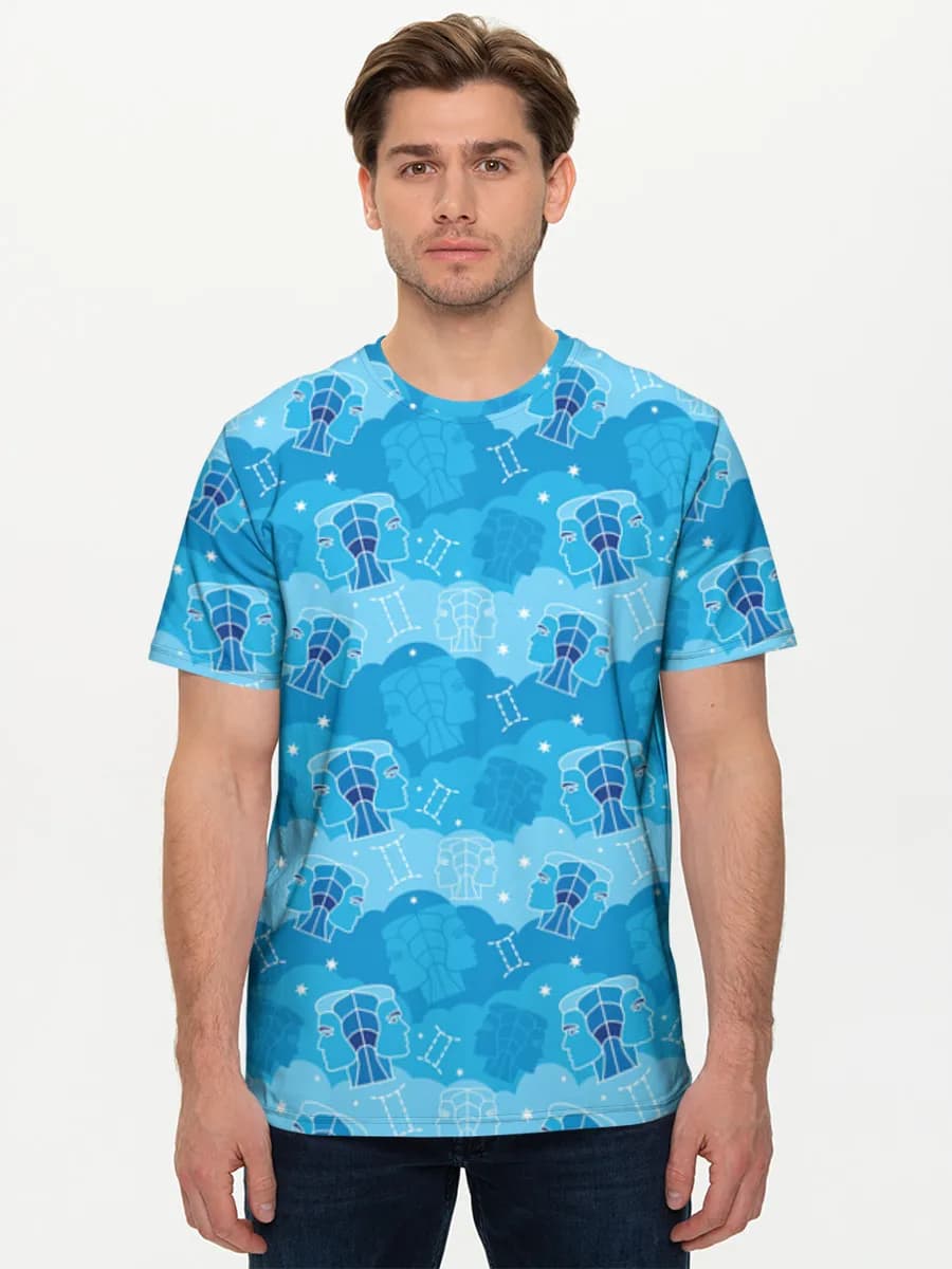 Men's basic cotton T-shirt
