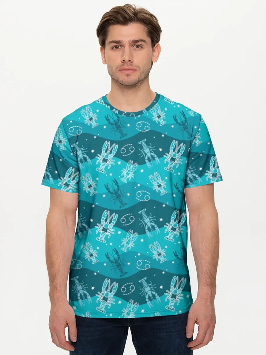 Men's basic cotton T-shirt