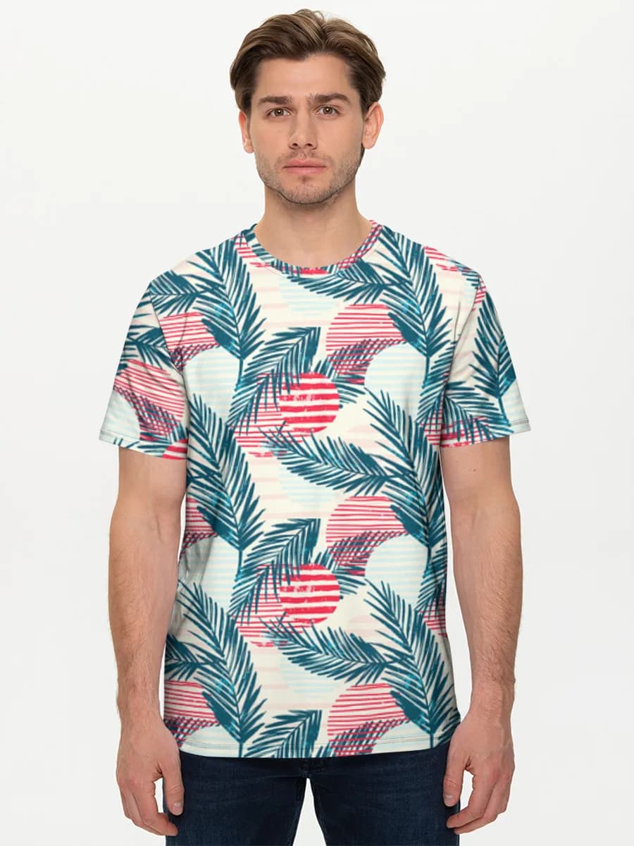 Men's basic cotton T-shirt