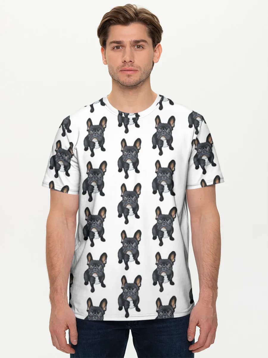 Men's basic cotton T-shirt