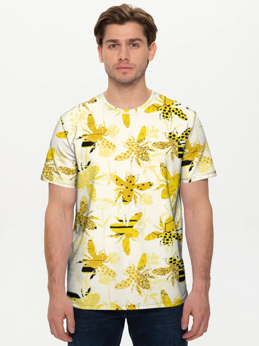 Men's basic cotton T-shirt
