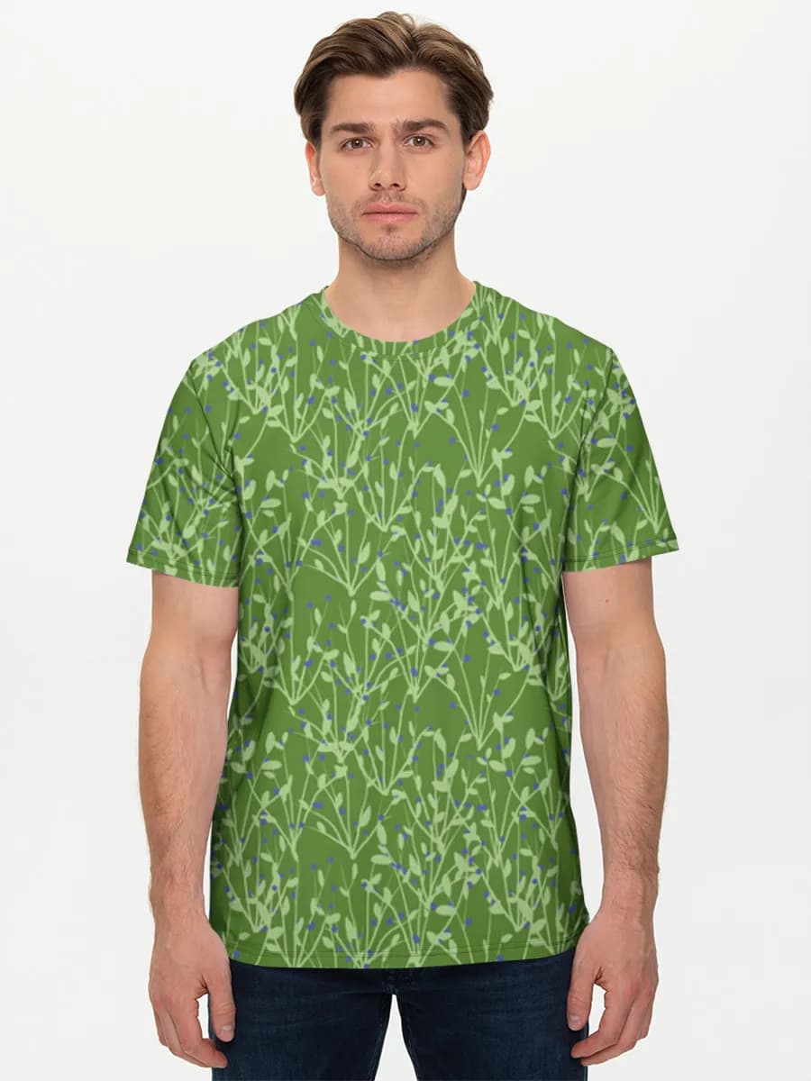 Men's basic cotton T-shirt