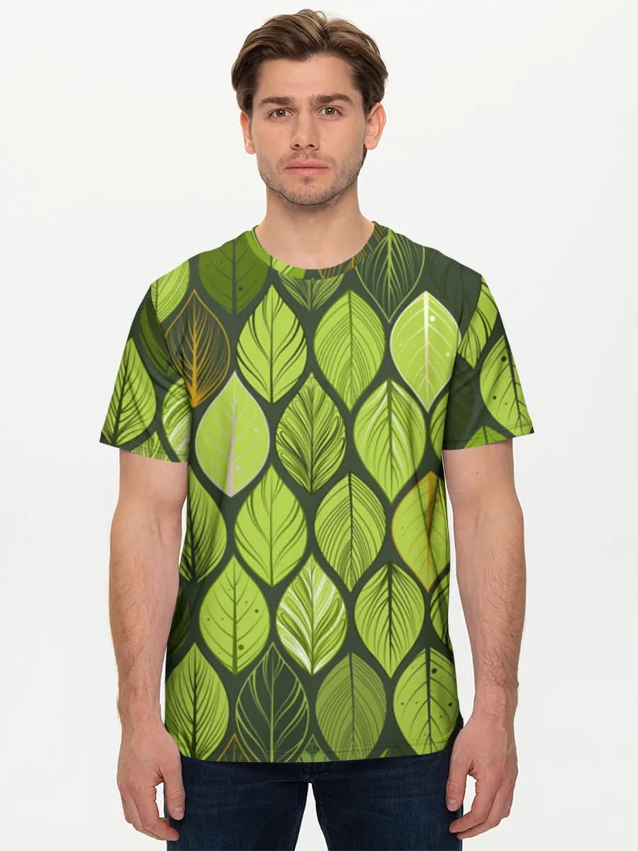 Men's basic cotton T-shirt