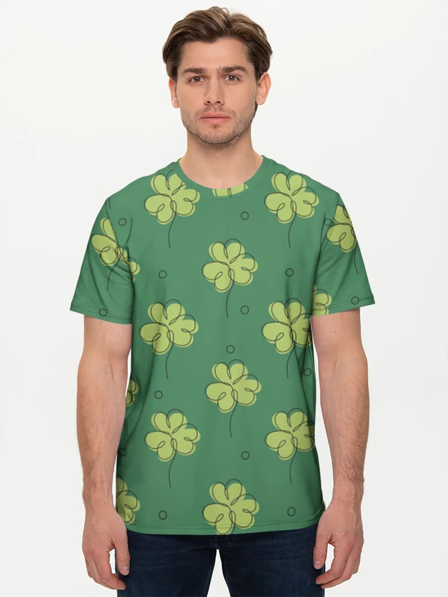 Men's basic cotton T-shirt