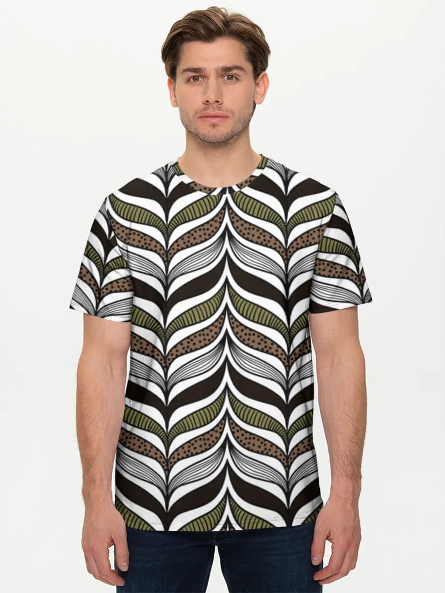 Men's basic cotton T-shirt