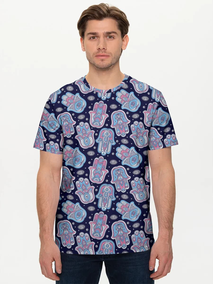 Men's basic cotton T-shirt