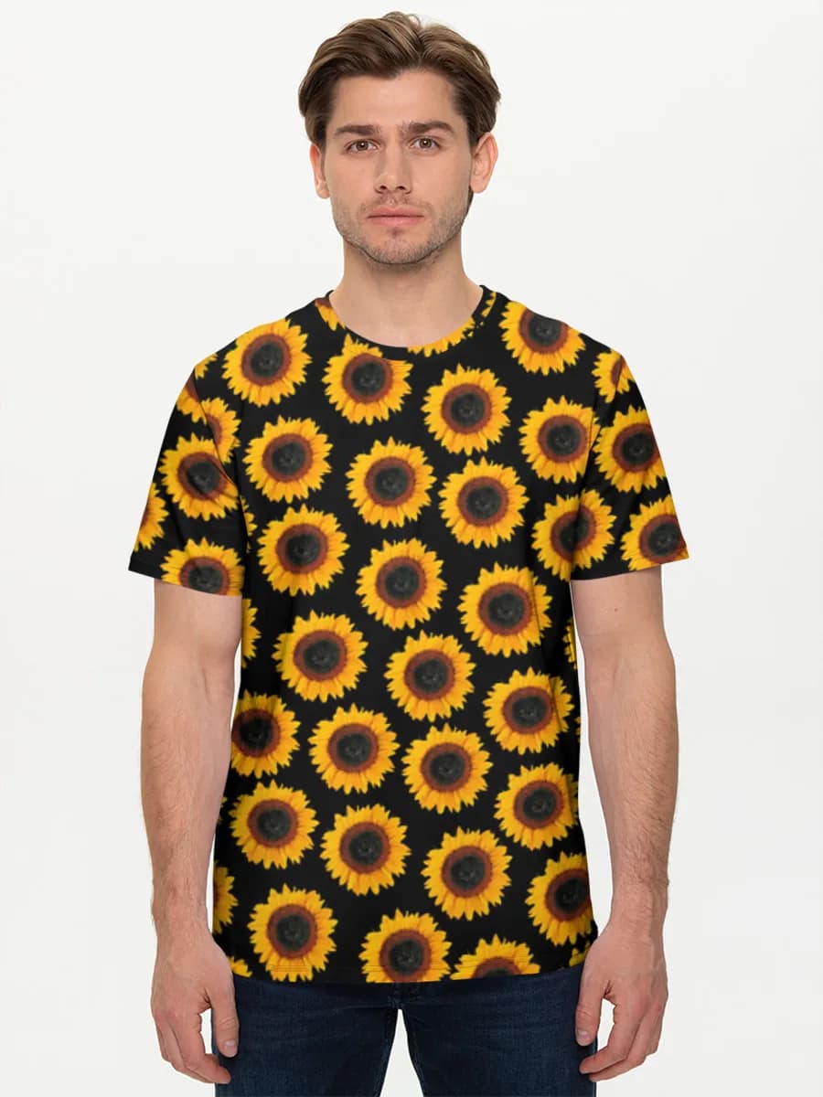 Men's basic cotton T-shirt