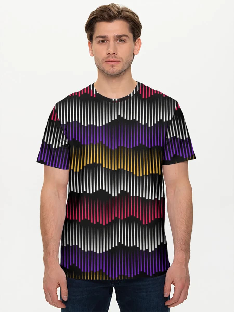 Men's basic cotton T-shirt