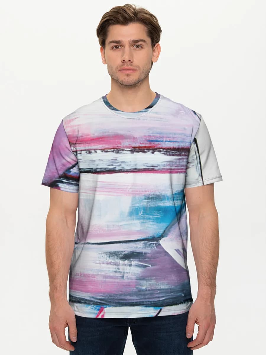 Men's basic cotton T-shirt