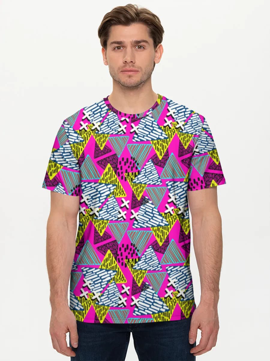 Men's basic cotton T-shirt