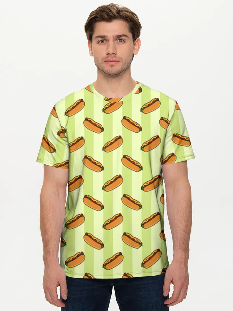 Men's basic cotton T-shirt
