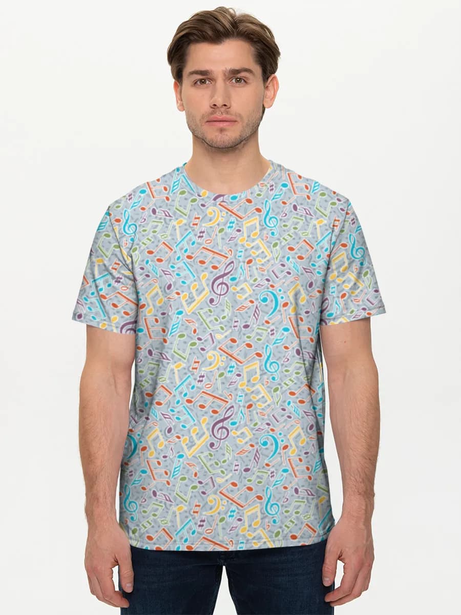 Men's basic cotton T-shirt