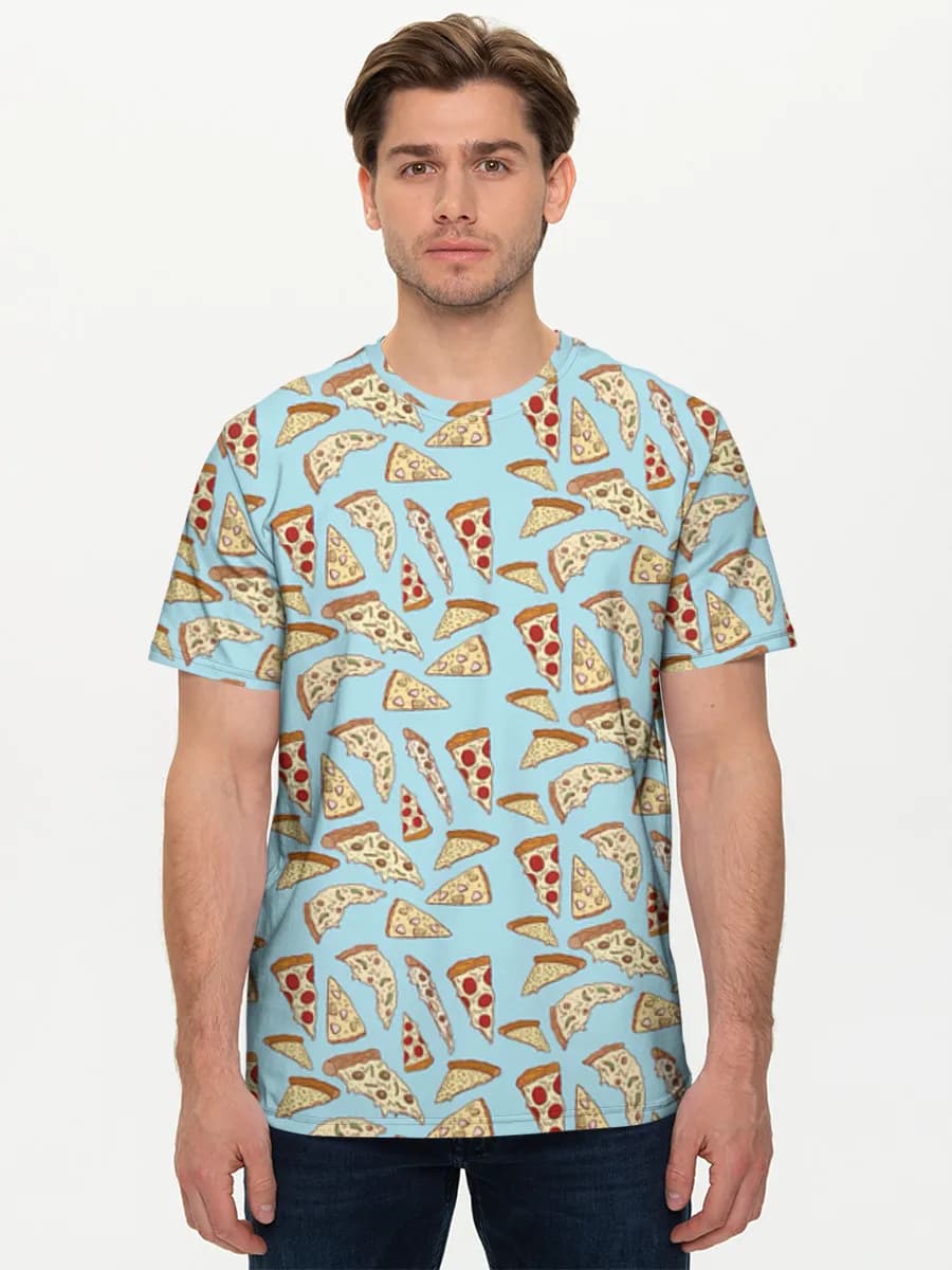 Men's basic cotton T-shirt