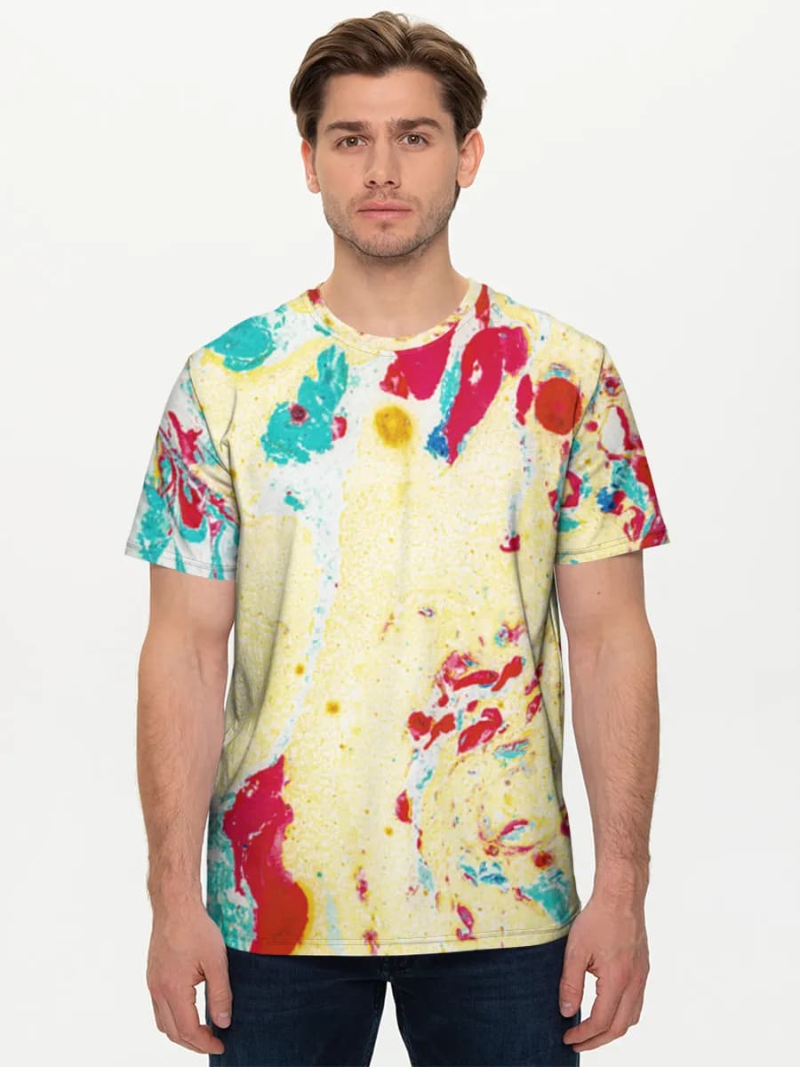 Men's basic cotton T-shirt