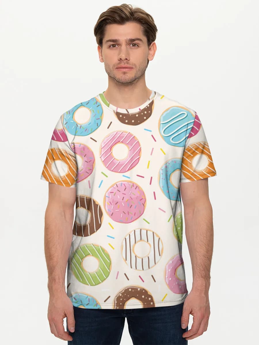 Men's basic cotton T-shirt