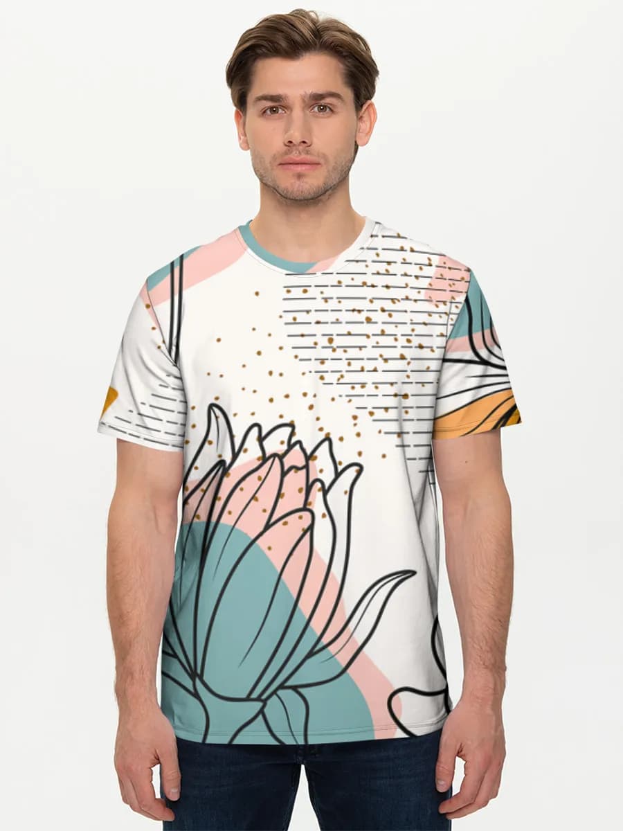 Abstract Midcentury Florals