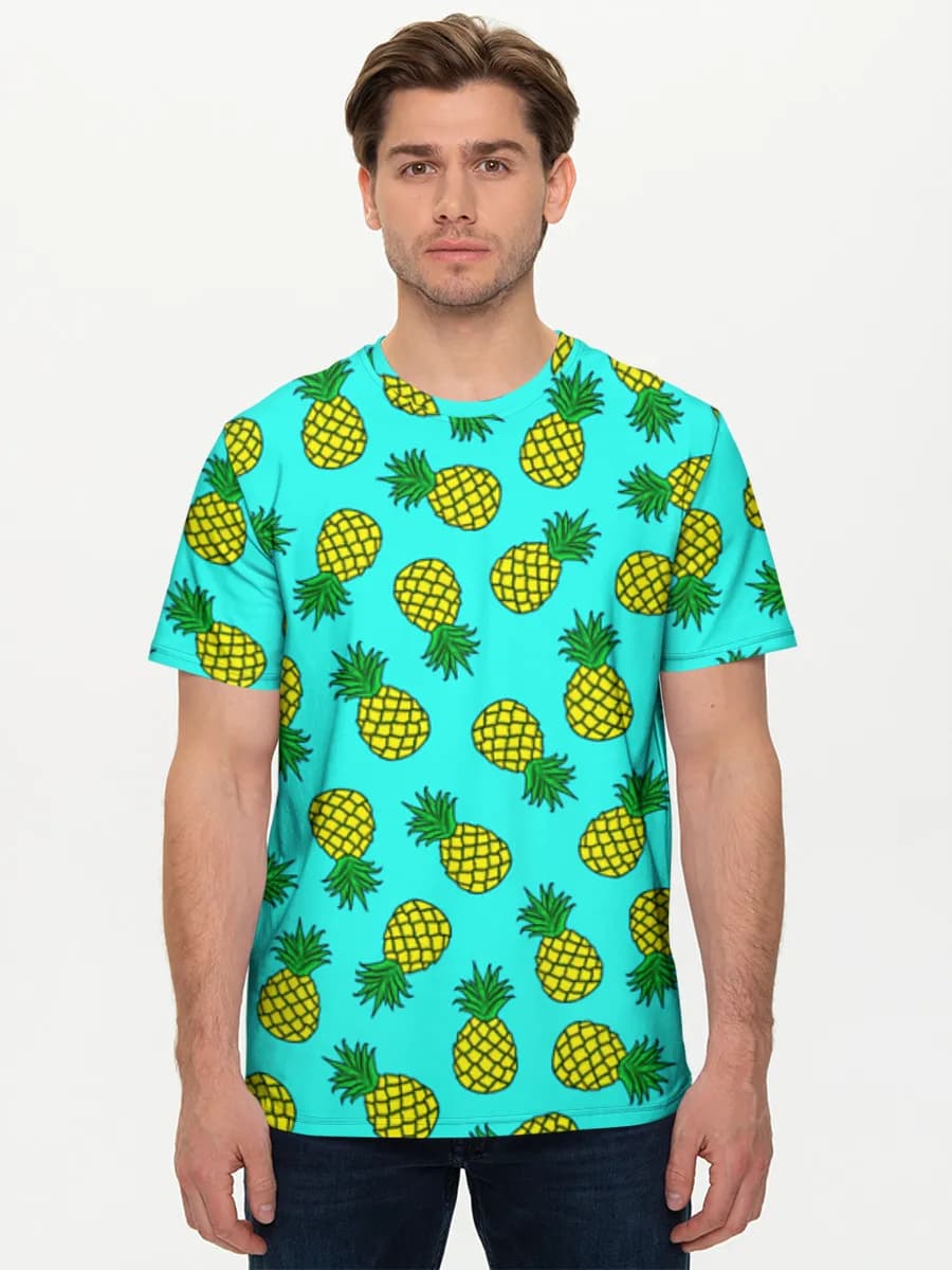 Men's basic cotton T-shirt