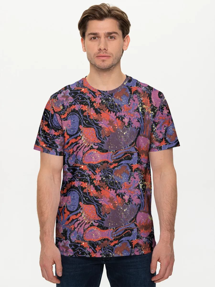 Men's basic cotton T-shirt
