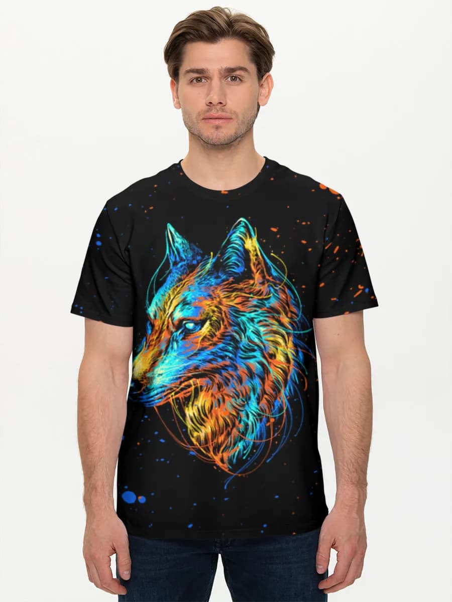 Men's basic cotton T-shirt