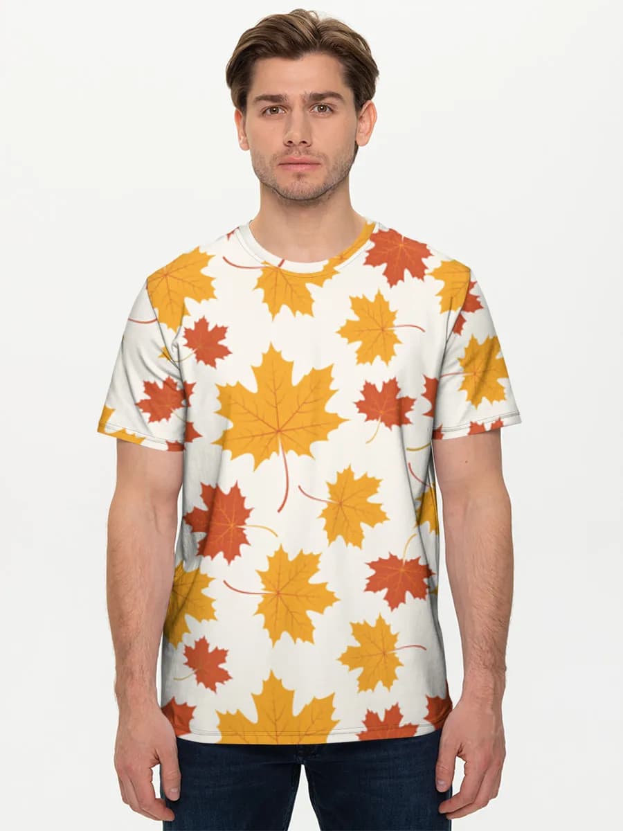 Men's basic cotton T-shirt